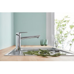 Смеситель для кухонной мойки GROHE BauEdge, хром 