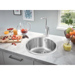 Мойка GROHE K200 Sink круглая с одной чашей, нержавеющая сталь 