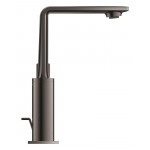 Смеситель для раковины GROHE Allure с донным клапаном, L-Size, темный графит глянец 