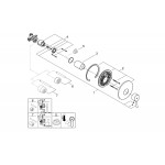 Смеситель для душа GROHE Concetto скрытого монтажа, в комплекте с монтажной частью, хром 