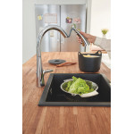 Смеситель для кухонной мойки GROHE Zedra с вытяжным душем 3jet, хром 