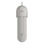 Смеситель для раковины GROHE Plus с донным клапаном, S-Size, суперсталь 