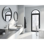 Смеситель для раковины GROHE Plus, XL-Size, гладкий корпус, темный графит матовый 
