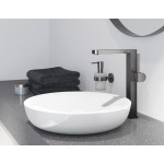 Смеситель для раковины GROHE Plus, XL-Size, гладкий корпус, темный графит матовый 