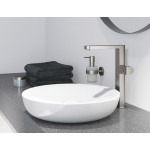 Смеситель для раковины GROHE Plus, XL-Size, гладкий корпус, суперсталь 