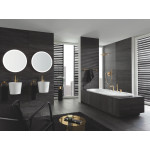 Смеситель для раковины GROHE Essence с донным клапаном, L-Size, холодный рассвет матовый 
