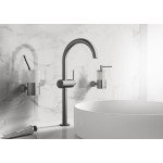 Смеситель для раковины GROHE Atrio, XL-Size, темный графит матовый 