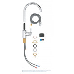 Смеситель для кухонной мойки GROHE Concetto с вытяжным изливом, хром 