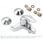 Смеситель для ванны GROHE Euroeco, хром 