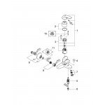 Смеситель для ванны GROHE Euroeco, хром 