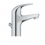 Смеситель для раковины GROHE BauCurve, с донным клапаном, хром 