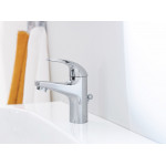 Смеситель для раковины GROHE BauCurve, с донным клапаном, хром 