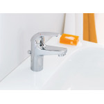 Смеситель для раковины GROHE BauCurve, с донным клапаном, хром 