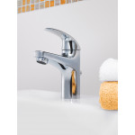 Смеситель для раковины GROHE BauCurve, с донным клапаном, хром 