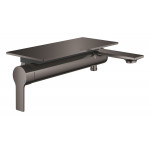 Смеситель для ванны GROHE Allure внешнего монтажа, темный графит глянец 