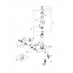 Смеситель для ванны GROHE BauClassic, хром 