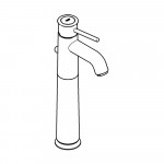 Смеситель для раковины GROHE BauClassic, XL-Size, хром 