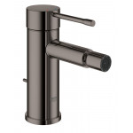Смеситель для биде GROHE Essence с донным клапаном, темный графит глянец 