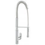 Смеситель для кухонной мойки GROHE K7 профессиональный, хром 