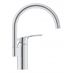 Смеситель для кухонной мойки GROHE Eurosmart, хром 
