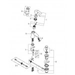 Смеситель для раковины GROHE Eurosmart, S-size, хром 