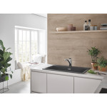 Смеситель для кухонной мойки GROHE Eurosmart с поворотным изливом, хром 