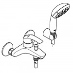 Смеситель для ванны GROHE Eurosmart с душевым гарнитуром, хром 