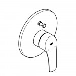 Смеситель для ванны GROHE Eurosmart скрытого монтажа, в комплекте с монтажной частью, хром 