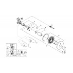 Смеситель для ванны GROHE Eurosmart скрытого монтажа, в комплекте с монтажной частью, хром 