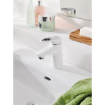 Смеситель для раковины GROHE Eurostyle, S-Size, белая луна 