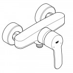 Смеситель для душа GROHE Eurostyle Cosmopolitan, хром 