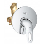 Смеситель для ванны GROHE Eurostyle скрытого монтажа, в комплекте с монтажной частью, хром 