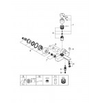 Смеситель для ванны GROHE Lineare, хром 