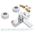 Смеситель для ванны GROHE Lineare, хром 