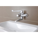 Термостат для раковины GROHE Grohtherm Special настенный, с локтевым управлением, хром 