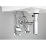 Термическая защита от ожога/ термостат для установки под раковиной GROHE Grohtherm Micro, хром 