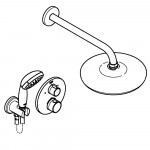 Набор для комплектации душа, с Tempesta 210, GROHE Grohtherm, хром