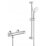 Термостат для душа GROHE Grohtherm 500, с душевым гарнитуром, хром 