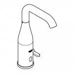 Смеситель для раковины GROHE Essence E инфракрасный, с регулировкой температуры, питание от батареи 6V, теплый закат глянец 