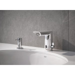 Смеситель для раковины GROHE BauCosmopolitan E инфракрасный, с регулировкой температуры, питание от батареи 6V, хром 