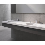 Смеситель для раковины GROHE BauCosmopolitan E инфракрасный, с регулировкой температуры, питание от батареи 6V, хром 