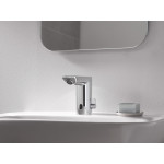 Смеситель для раковины GROHE BauCosmopolitan E инфракрасный, с регулировкой температуры, питание от батареи 6V, хром 