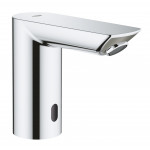 Кран для раковины GROHE BauCosmopolitan E инфракрасный, без функции смешивания, питание от батареи 6V, хром 