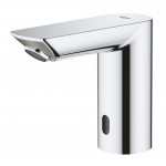 Кран для раковины GROHE BauCosmopolitan E инфракрасный, без функции смешивания, питание от батареи 6V, хром 