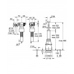 Смывной клапан для подключения сбоку GROHE (37078PI0)