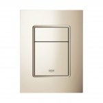 Панель смыва для унитаза GROHE Skate Cosmopolitan, размер S, вертикальная, никель глянец 