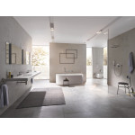 Накладная панель смыва для унитаза GROHE Nova Cosmopolitan, размер S, вертикальная, темный графит матовый 