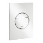 Панель смыва для унитаза GROHE Nova Cosmopolitan S, вертикальная, альпин-белый 
