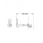 Универсальный монтажный уголок для GROHE Rapid SL 