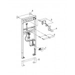 Инсталляция GROHE Rapid SL для раковины с монтажным набором для инфракрасной электроники, хром 